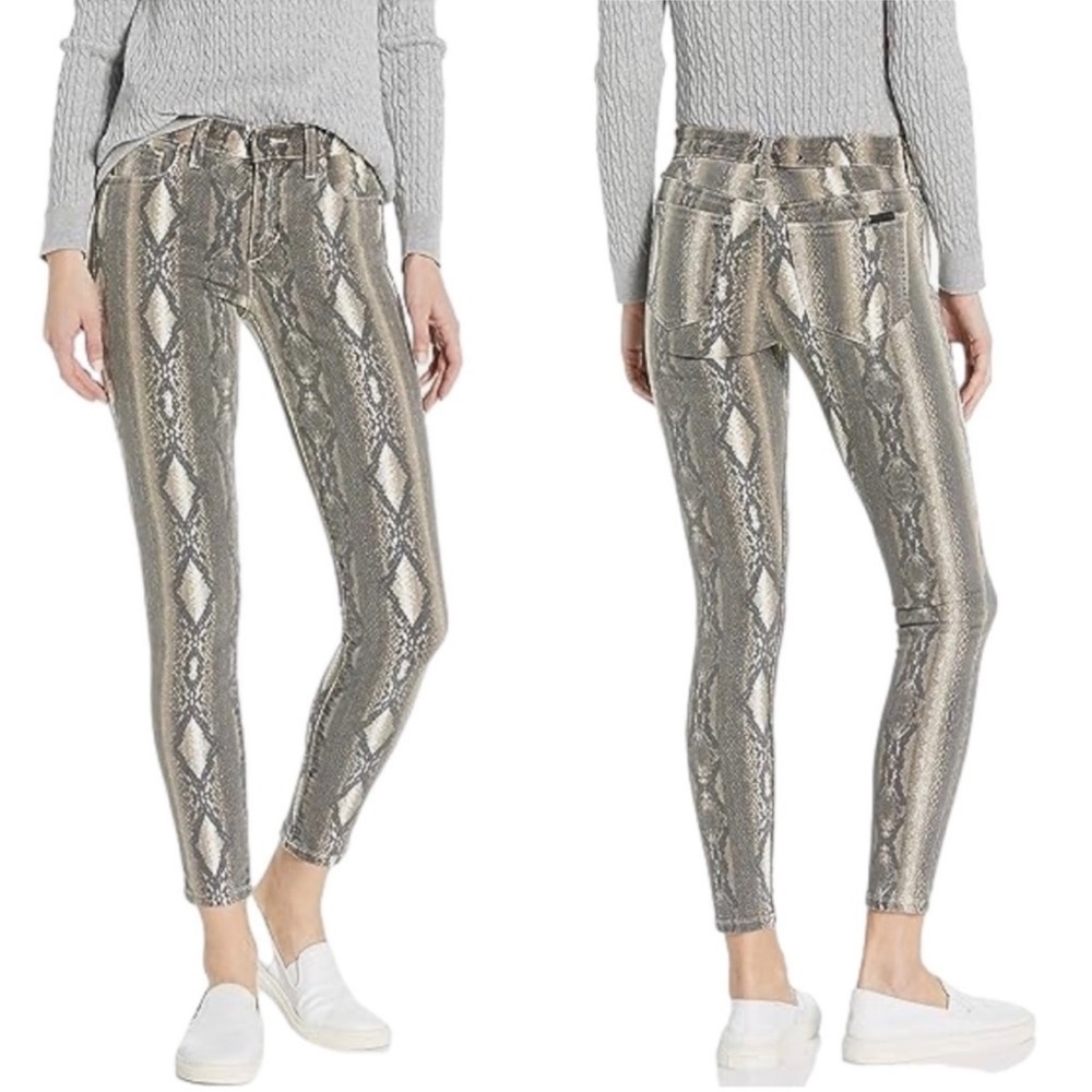 Joe's Jeans the Icon Snake Print Ankle Jeans